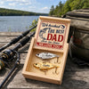 Custom Fishing Lure - Personalized Father's Day Fishing Gifts For Fisherman, Dad, Grandpa - Hooked On Fishing Life