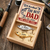 Custom Fishing Lure - Personalized Father's Day Fishing Gifts For Fisherman, Dad, Grandpa - Hooked On Fishing Life