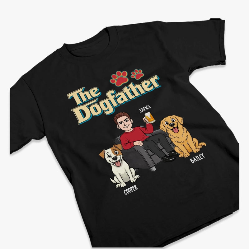 Custom Unisex T-shirt, Hoodie - Personalized Father's Day Birthday Gifts For Dog Lovers, Dog Dad - Raising Dogs Like A Pro