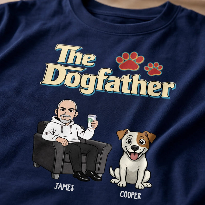 Custom Unisex T-shirt, Hoodie - Personalized Father's Day Birthday Gifts For Dog Lovers, Dog Dad - Raising Dogs Like A Pro