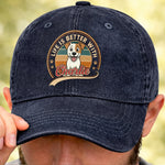 Custom Cap - Personalized Father's Day Gifts For Dog Cat Lovers, Dog Dad, Cat Owners - Professional Pet Cuddler