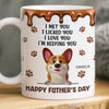 Custom 3D Inflated Effect Printed Mug - Personalized Father's Day Gifts For Dog Cat Lovers, Dog Dad And Mom, Cat Owners - Fueled By Puppy Love