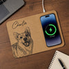 Custom Photo Charging Mat - Personalized Father's Day Birthday Gifts For Dog Cat Lovers, Dog Dad And Mom, Cat Owners - Pets Make A House Home