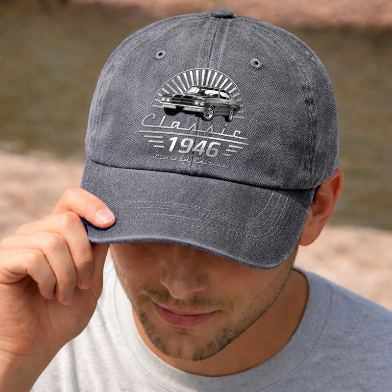 Custom Cap - Personalized Father's Day Birthday Gifts For Dad, Grandpa, Family, Yourself - Fueled By Speed And Coffee