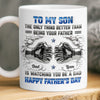 Custom 3D Inflated Effect Printed Mug - Personalized Father's Day Birthday Gifts For Son - Strong Roots Strong Bond
