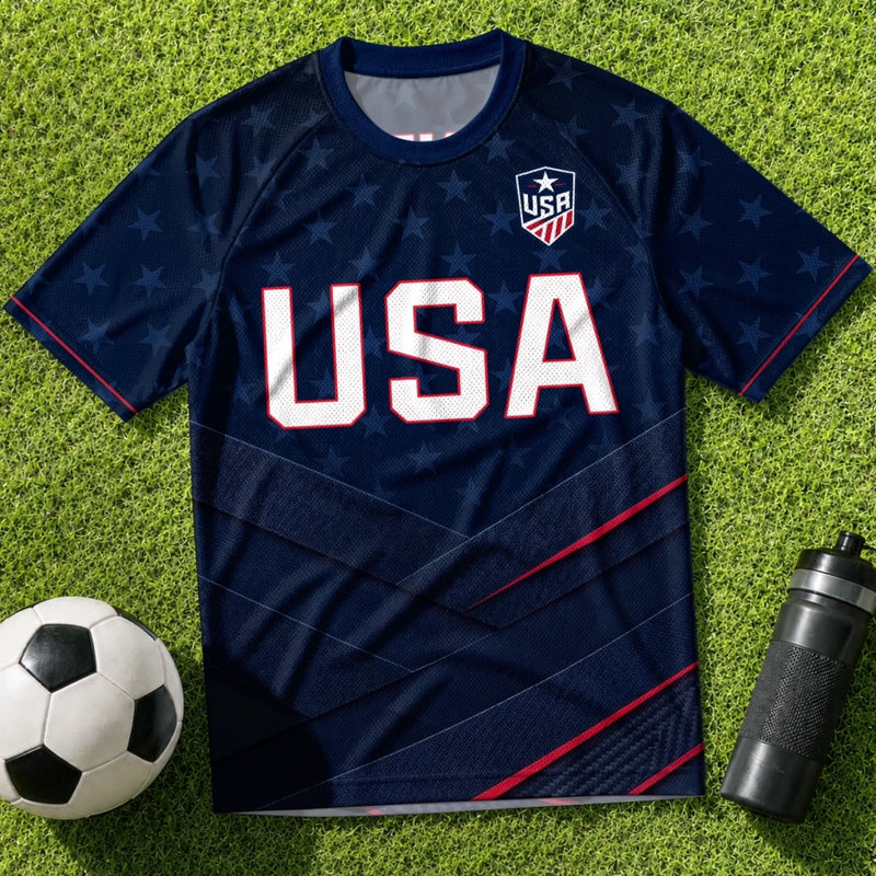 Custom Men's USA 2026 Jersey Shirt - Personalized Birthday Gifts For Soccer Lovers, Sports Fans, Sports Lovers - A True Champion Is Born
