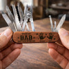 Custom 15-in-1 Pocket Multi Tool - Personalized Father's Day Birthday Gifts For Dad, Grandpa - Grandpa On Duty