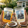 Custom Photo Party Cups - Personalized Retirement Gifts For Women, Men - Goodbye Tension, Hello Pension