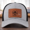 Custom Photo Leather Patch Hat - Personalized Birthday Gifts For Dog Cat Lovers, Dog Dad And Mom, Cat Owners - My Favorite Squad Ever