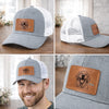 Custom Photo Leather Patch Hat - Personalized Birthday Gifts For Dog Cat Lovers, Dog Dad And Mom, Cat Owners - My Favorite Squad Ever
