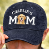 Custom Photo Cap - Personalized Birthday Gifts For Dog Cat Lovers, Dog Dad And Mom, Cat Owners - Blessed With Furry Best Friends