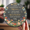 Custom Round Shaped Stone With Stand - Personalized Retirement Gifts For Women, Men - The Best Is Yet To Come
