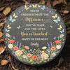 Custom Round Shaped Stone With Stand - Personalized Retirement Gifts For Women, Men - The Best Is Yet To Come