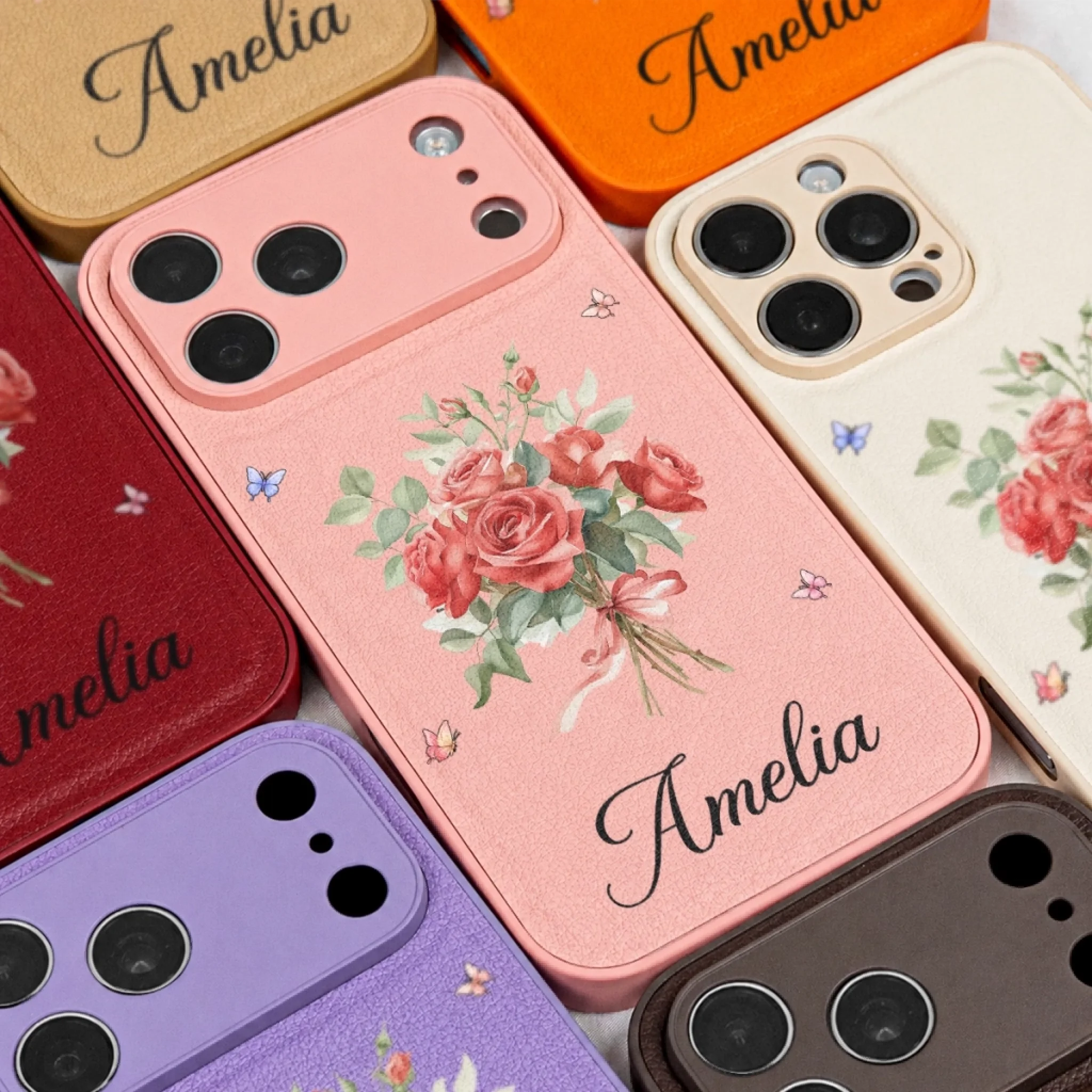 Custom Leather Phone Case - Personalized Best Friend Birthday Gifts Fo Custom Leather Phone Case - Personalized Best Friend Birthday Gifts Fo