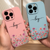 Custom Leather Phone Case - Personalized Best Friend Birthday Gifts For Women, Besties, Sisters, BFF, Daughter - Chasing Golden Sunbeams