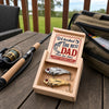 Custom Fishing Lure - Personalized Father's Day Fishing Gifts For Fisherman, Dad, Grandpa - Hooked On Fishing Life