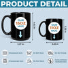 Custom Black Mug - Personalized Mother's Day Father's Day Gifts For Dog Cat Lovers, Dog Dad And Mom, Cat Owners - Sorry For The Chaos