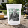 Custom Photo Party Cups - Personalized Retirement Gifts For Women, Men - Goodbye Tension, Hello Pension