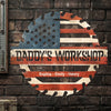 Custom Metal Sign - Personalized Father's Day Gifts For Dad, Grandpa - The Ultimate Handyman's Corner