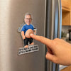 Custom Photo Dad Bod Belly Squishy Acrylic Fridge Magnet – Personalized Father's Day Funny Gifts For Dad, Grandpa – Dad Jokes Loading Please Wait