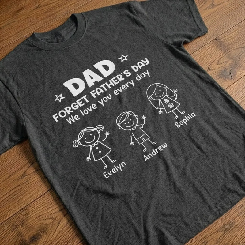 Custom T-shirt, Hoodie - Personalized Father's Day Birthday Gifts For Dad, Grandpa - The Dad Everyone Wishes They Had
