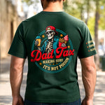 Custom Dad Tax Back Printed Shirt - Personalized  Father's Day Birthday Gifts For Dad, Grandpa - Quality Control Starts With Dad