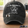 Custom Photo Cap - Personalized Father's Day Birthday Gifts For Dog Cat Lovers, Dog Dad, Cat Owners - The Boss Of The House