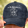 Custom Photo Cap - Personalized Father's Day Birthday Gifts For Dog Cat Lovers, Dog Dad, Cat Owners - The Boss Of The House