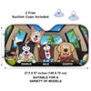 Custom Auto Windshield Sunshade, Car Window Protector - Personalized Father's Day Birthday Gifts For Dog Cat Lovers, Dog Dad And Mom, Cat Owners - Life’s Better With Paws