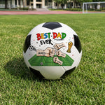 Custom LA 2026 Soccer Dad Soccer Ball – Personalized Father's Day Gifts For Dad, Grandpa, Soccer Lovers, Sports Fans, Sports Lovers – Soccer Is Always A Good Idea