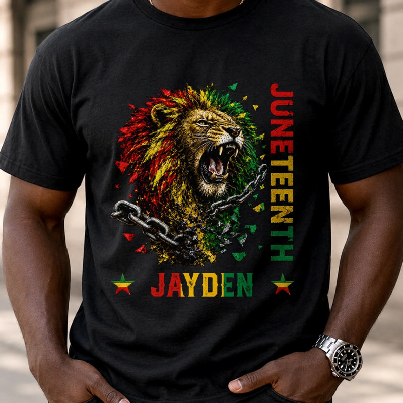 Custom T-shirt, Hoodie – Personalized Juneteenth Gifts For Men, Women – Honoring The Journey, Celebrating Freedom