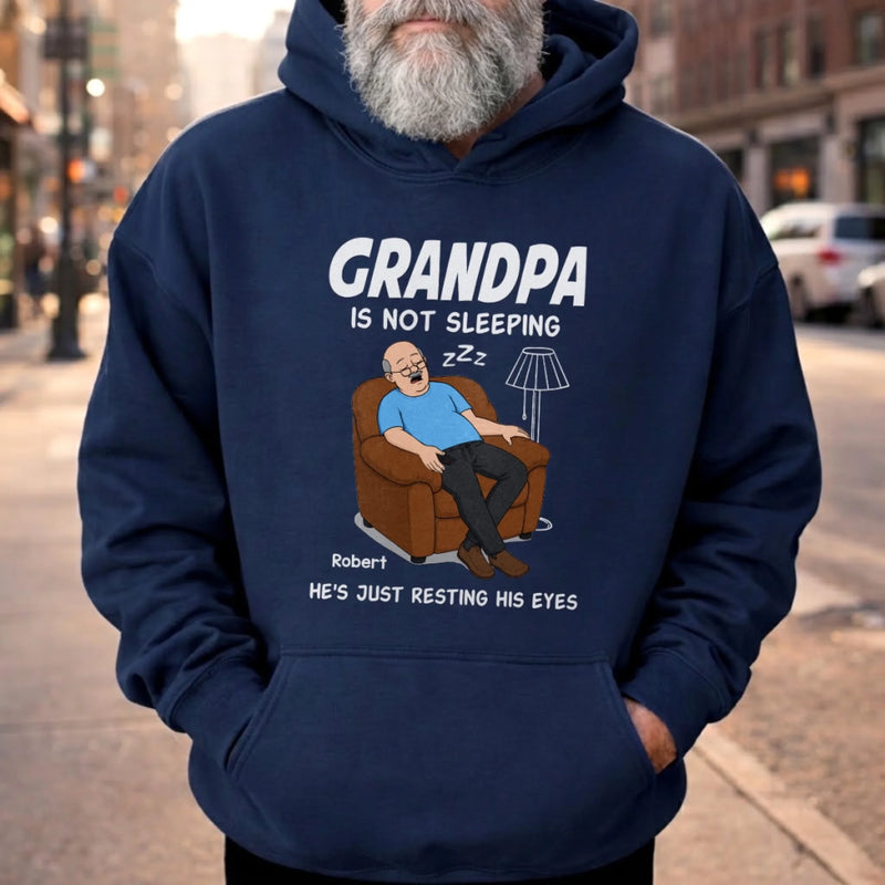 Custom T-shirt, Hoodie - Personalized Father's Day Gifts For Dad, Grandpa - The Classic Dad Nap