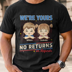 Custom Unisex T-shirt, Premium T-shirt, Hoodie – Personalized Father's Day Birthday Gifts For Dad, Grandpa – No Returns Or Refunds