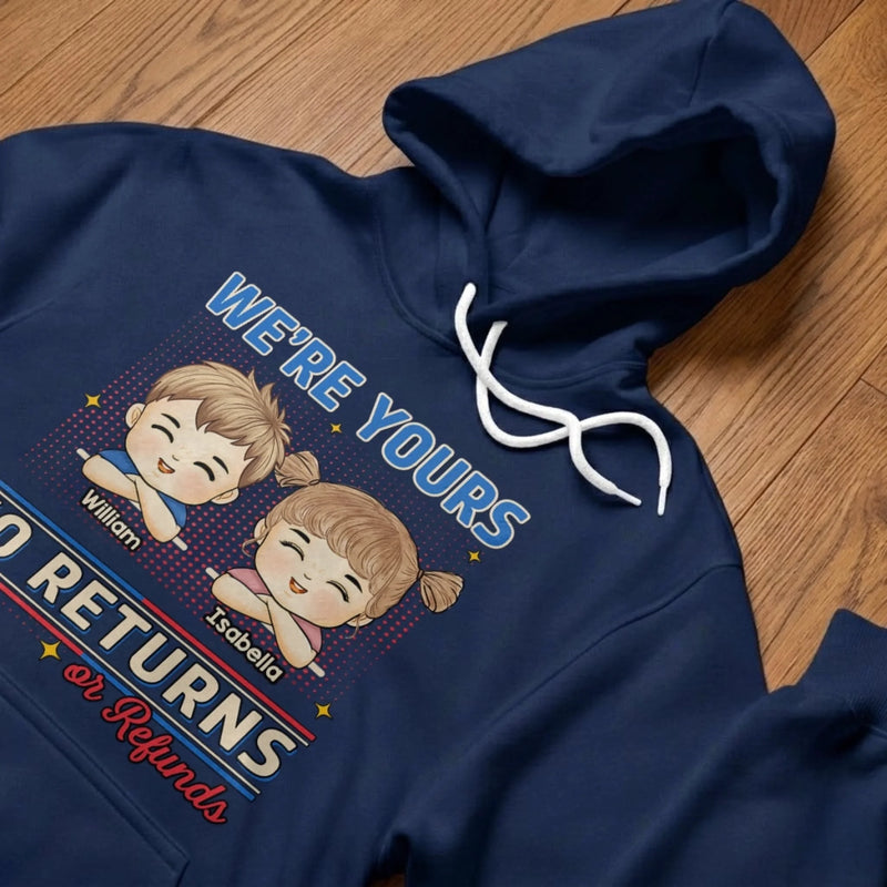 Custom Unisex T-shirt, Premium T-shirt, Hoodie – Personalized Father's Day Birthday Gifts For Dad, Grandpa – No Returns Or Refunds