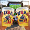 Custom International Soccer Tournament Party Cups - Personalized Birthday Gifts For Soccer Lovers, Sports Fans, Sports Lovers - Blessed With Great Football Vibes