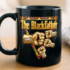 Custom Black Mug - Personalized Father's Day Birthday Gifts For Dad, Grandpa - The Blackfather