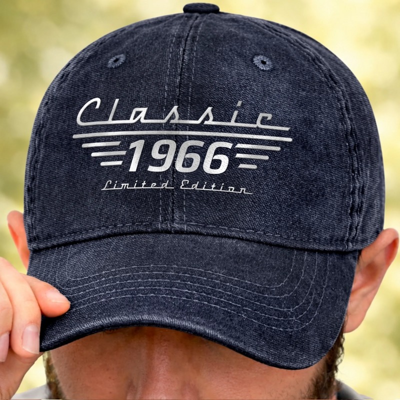 Custom Vintage Washed Denim Baseball Cap - Personalized Father's Day Birthday Gifts For Dad, Grandpa, Family, Yourself - Dad Makes Every Day Better