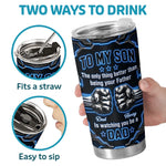 Custom Tumbler - Personalized Father's Day Birthday Gifts For Son - Watching You Grow Is My Joy