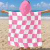 Custom Poncho Beach Towel - Personalized Summer Vacation And Travel Gifts For Women, Men, Kids - My Favorite Bright Sunny Escape