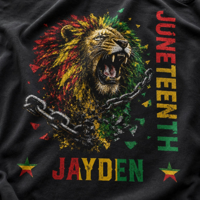 Custom T-shirt, Hoodie – Personalized Juneteenth Gifts For Men, Women – Honoring The Journey, Celebrating Freedom
