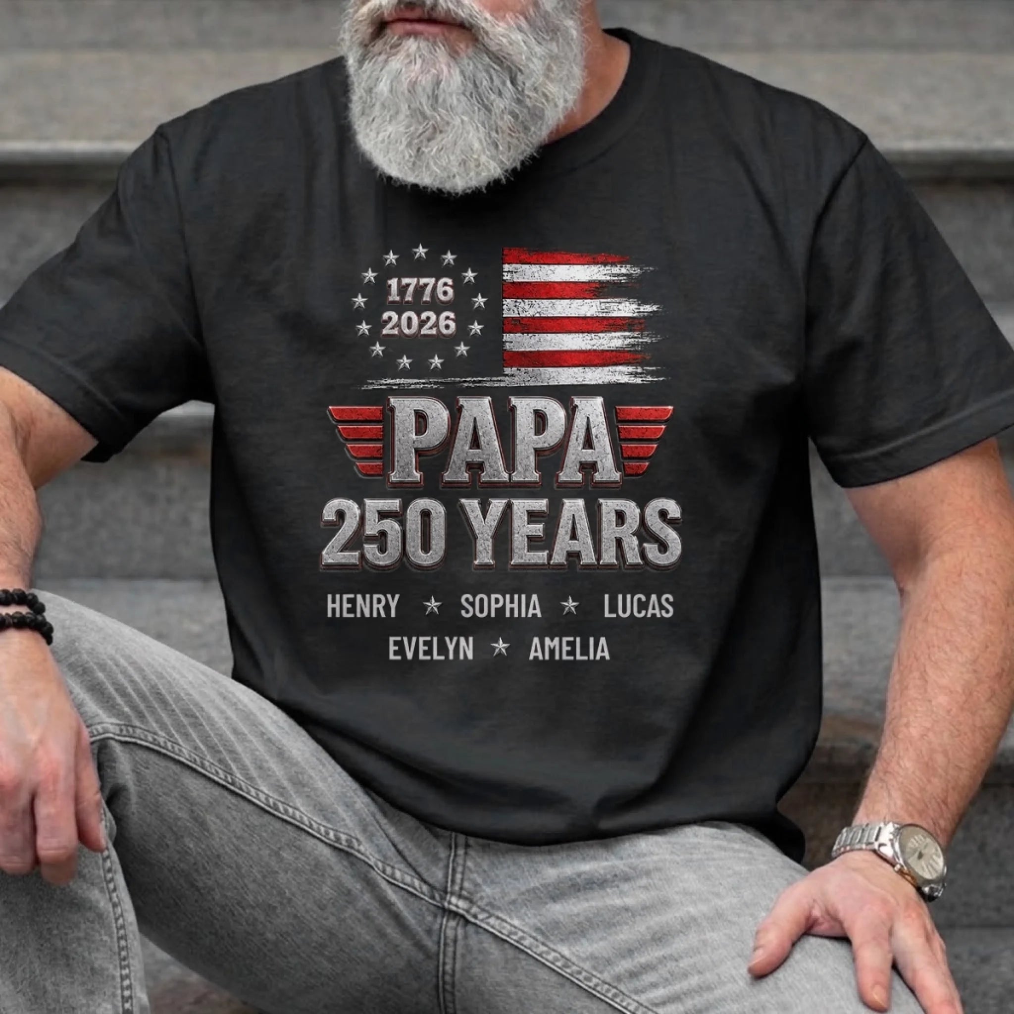 Custom T-shirt, Hoodie - Personalized America 250th Anniversary