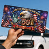 Custom License Plate - Personalized America 250th Anniversary Gifts For Mom, Dad, Brother, Sister, Kids - Together We Shine Bright