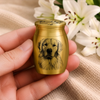 Custom Photo Memorial Urn - Personalized Pet Memorial Sympathy Gifts For Loss Of Dog, Cat – Rest In Love