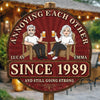 Custom Wood Sign - Personalized Anniversary Wedding Gifts For Husband And Wife, Him And Her - Laughter, Wrinkles And True Love