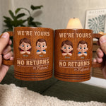 Custom Name Funny Kids Gifts for Parents - Personalized Wooden Mug