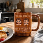 Custom Name Funny Kids Gifts for Parents - Personalized Wooden Mug