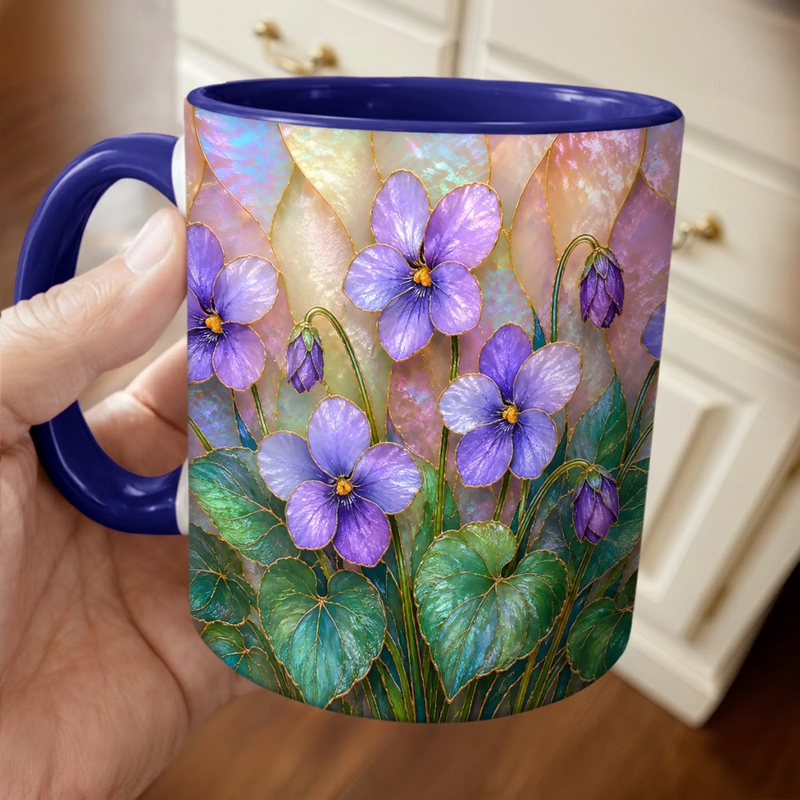 Custom Accent Mug - Personalized Best Friend Birthday Gifts For Women, Besties, Sisters, BFF - Blooms Of Our Birth