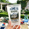 Custom Party Cups - Personalized Birthday Camping Gifts For Campers - Adventure Starts At Camp