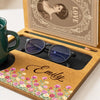 Custom Birth Flower Book Holder Stand - Personalized Bookish Gifts For Book Lovers, Bookworms, Readers - Read Relax Repeat