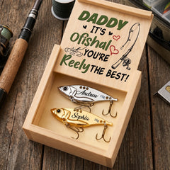 Custom Fishing Lure - Personalized Father's Day Fishing Gifts For Fish